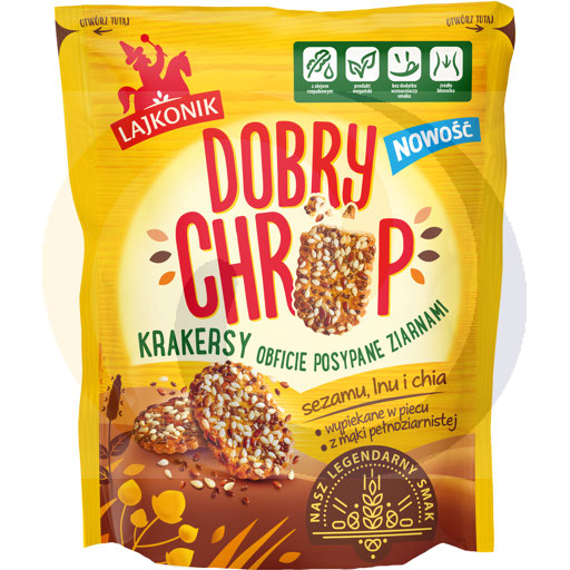 [25809000LAJ] Lajkonik crackers goede crunch 100g/16 stuks Lorenz