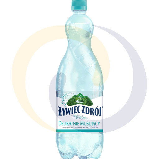 [31561200ŻYW] Вода Żywiec, слегка газированная. 1,0 л/6 шт. DRS Żywiec Zdrój