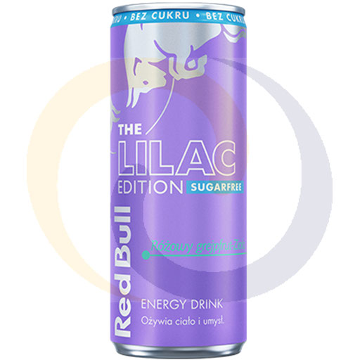 [33012000RED] Lila grapefruit energiedrank, blik 0,25l / 12 st. DRS Red Bu