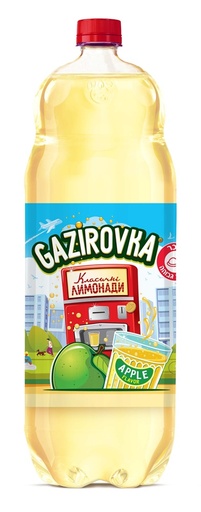 [60897] "GAZIROVKA" Напиток сильногазированный «Газировка» со вкусом яблока