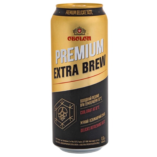 [64207] "Obolon Premium Extra Brew" Пиво 4,6 % алк.
