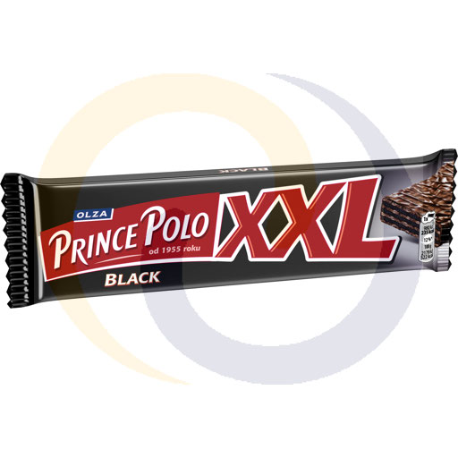 [49450100DAN] Принц Поло XXL черный вафельный 45г/35шт Монделез