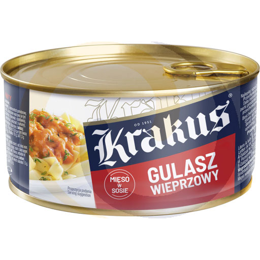 [52083000KRS] Кракус Английский гуляш консервированное мясо 300 г