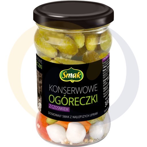 [62367000SMK] "Smak" Augurken met knoflook 300 g
