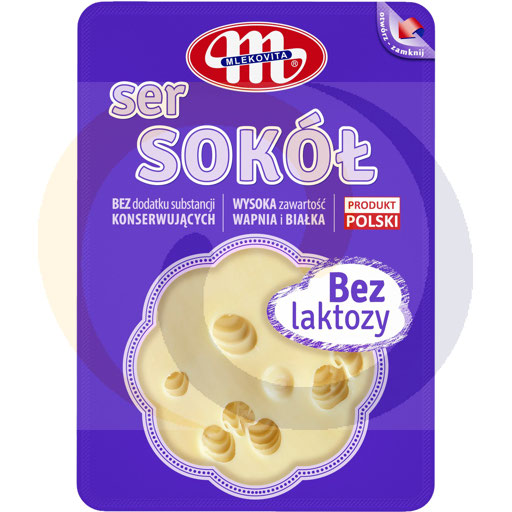 [65678000MLK] Kaas Sokolow zonder lactose 150g / 12st Mlekovita