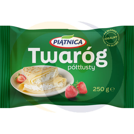[67329100OPI] Творожный полужирный в кубиках 250г/8шт OSM Piątnica