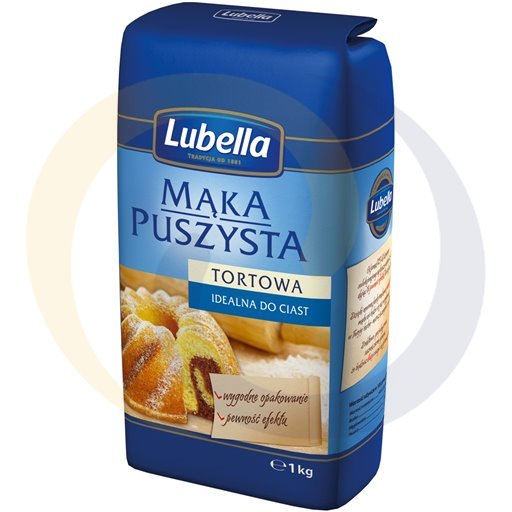 [68927000LUB] Мука пшеничная для выпечки тип 450 1кг / 10г E Lubella