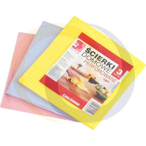 [79024000BRT] Geperforeerde doek Viooltje 3 stuks