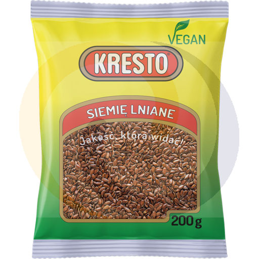 [90912000KRE] Льняное семя 200г/12шт Kresto
