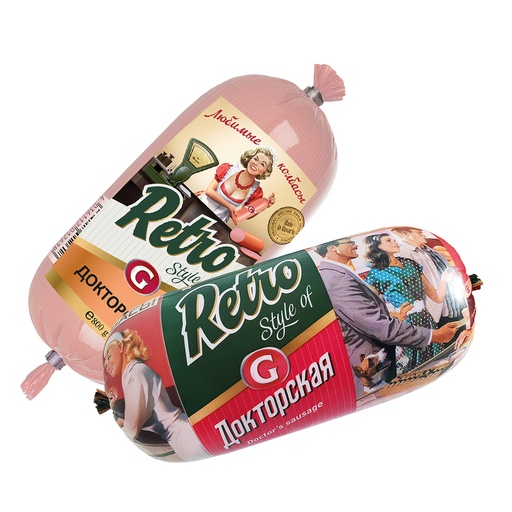 [20616] Worst "Doktorskaja" Retro eenvoudig met drinkwater en aardap