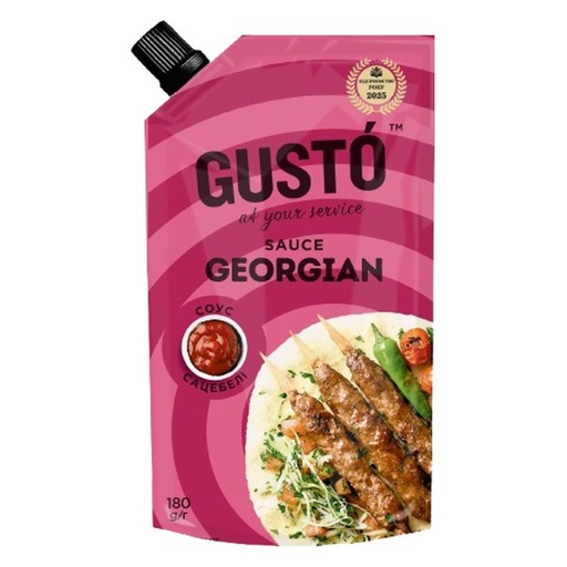 [0001022640] GUSTO tomatensaus Georgisch 180g