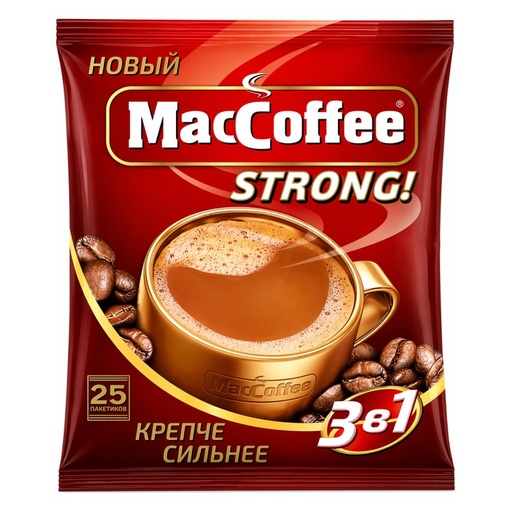 [0001022736] MACCOFFEE Strong 3 in 1 400g