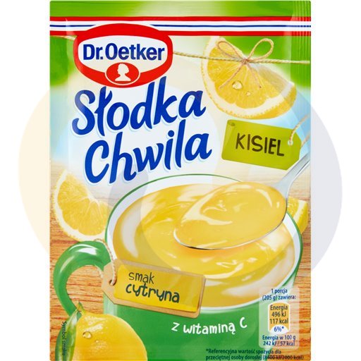 [37027000DRO] Dr. Oetker Słodka Chwila Citroen Smaak Instant Gelatine 30 g