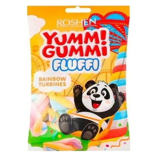 [0001023108] Roshen marshmallow Yummi Gummi rainbow turbines 65g