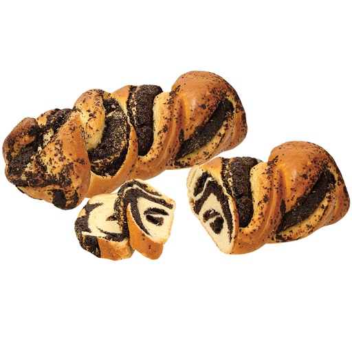 [02285] Zoete maanzaadbroodjes, voorgebakken, diepgevroren