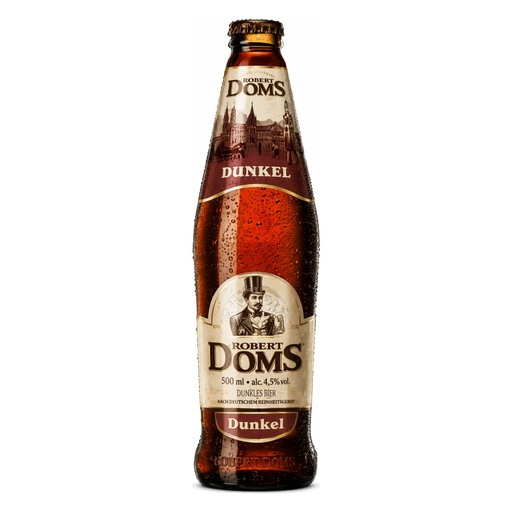 [0001023260] Robert Doms Dunkel donker bier Alc. 4,5% 0,5l