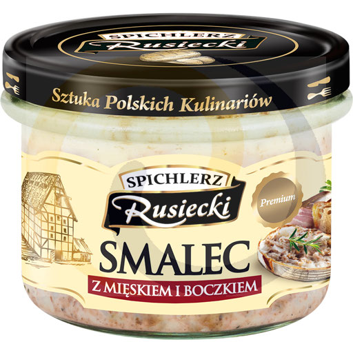 [21365100PAM] Smeerkaas met vlees en spek 160g Pamapol