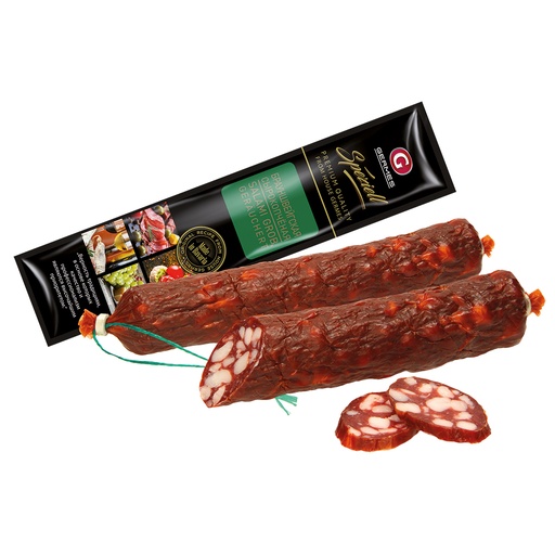 [23318] Groffe Salami "Braunschweiger", gerookt