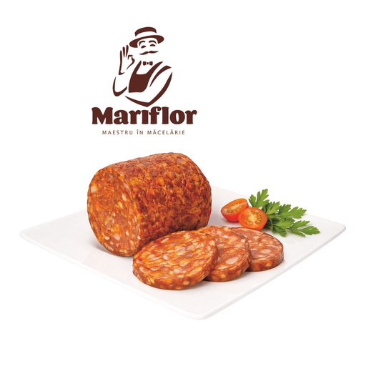 [23125] "Mariflor-Salam chorizo" Сырокопченая колбаса с салом, грубого помола, пикантная