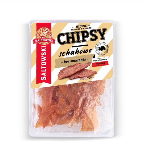 [24014] Varkenschips – Varkensfilet, gesneden, gekruid, verfijnd met