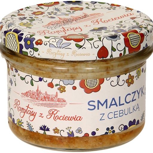 [33971] Намазка на хлеб из смальца со свиным мясом и жареным луком