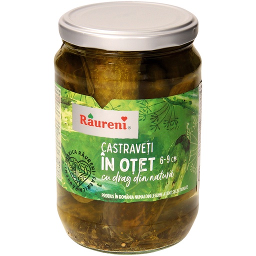 [51939] "Castraveti 6-9 in otet" Маринованные огурцы. Пастеризованные.