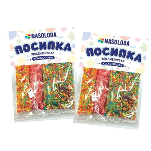 [59321] Разноцветные сахарные посыпки,с покрытием