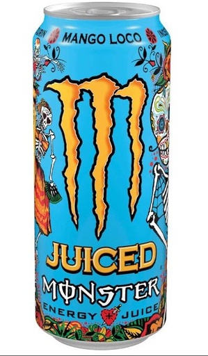 [60454] Energiedrank Monster Mango Loco met fruitsmaak van mango, guave