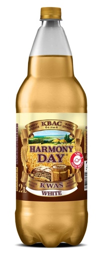 [60645] "HARMONY DAY" Напиток солодовый "Квас Белый", пастеризованны