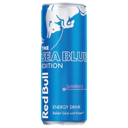 Red Bull Energy Drink Zee Blauw Editie Juni Bes