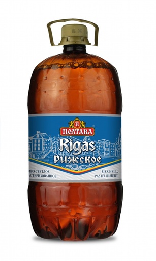 [64229] Полтава пиво светлое "Рижское" 4,6% алк.