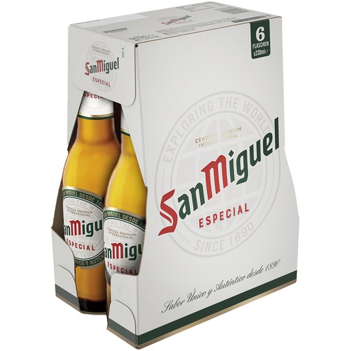 [64309] Пиво San Miguel Especial, (6*0,33l)