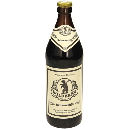 Wildbräu Schwarzbier, 5,3% vol.