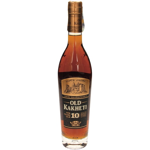 Georgische brandy, 10 jaar oud, 40% vol.