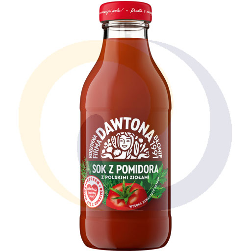 [99445000DAW] Tomatensap met Poolse kruiden glas 0,3l Dawtona