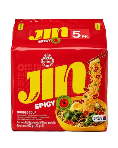 [73289] "JIN" Instantnoedels naar Aziatische stijl, pittige smaak