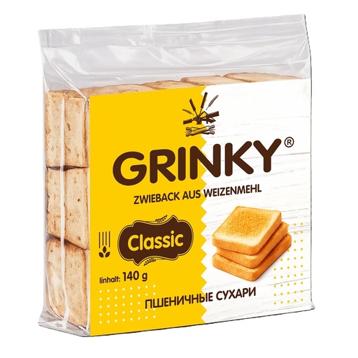 [76240] GRINKY Classic" beschuit van tarwemeel