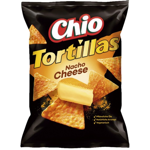 [82422] Chio Tortilla's Nacho Kaas, Maissnack met Kaassmaak