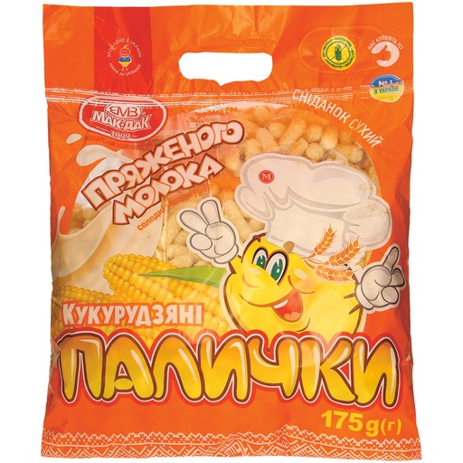 [82504] Zoete maïssticks met melk smaak