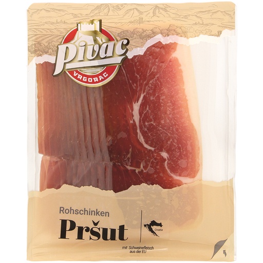 [24152] Rauwe ham, gezouten, gerookt, luchtdroog. Vleeswaren