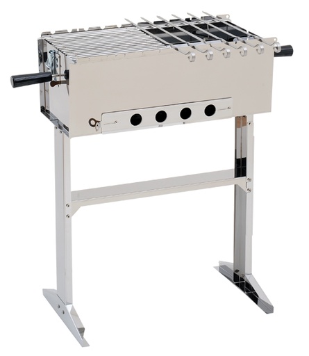 [95202] Baikal Premium-grillroosterbedekking en 6 spiesen