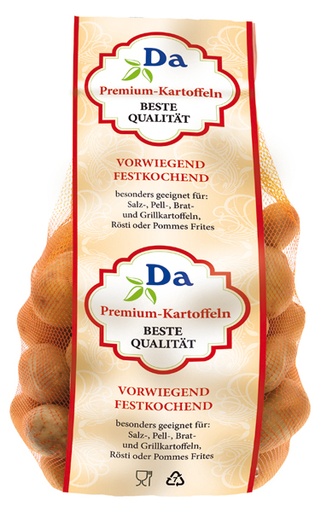 Premium-aardappelen, voornamelijk vastkokend
