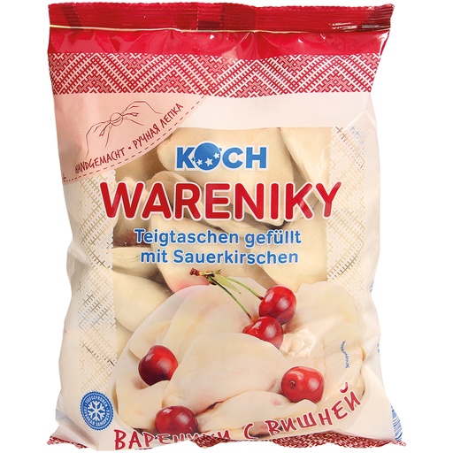 [02114] Вареники с начинкой из вишни, замороженные