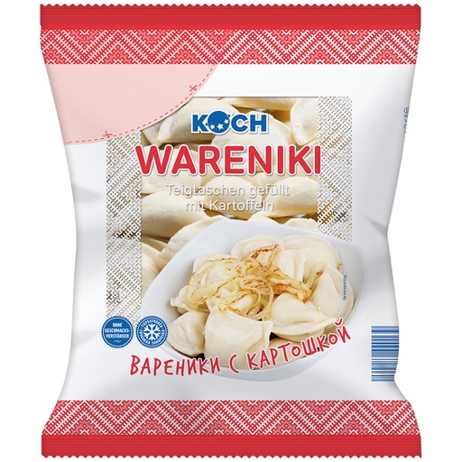 [02118] Вареники с картофелем, замороженные