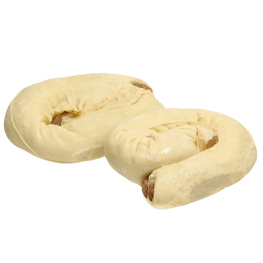 [02246] Burek met rundvlees, product van uitgerolde strudeldeegrol met rundvleesvulling, deegproduct, diepgevroren