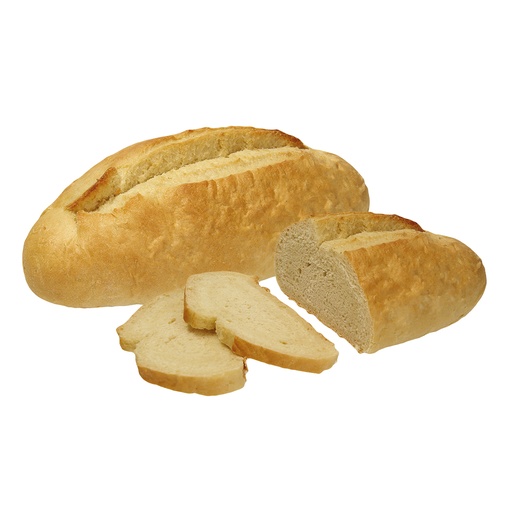 [02768] "Aardappelbrood" - Tarwebrood met 10% aardappelpercentage, voorgebakken, diepgevroren, om af te bakken.
