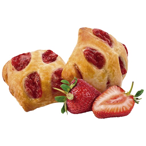 Мини-пирожки с клубничной начинкой, для выпечки, глубокая заморозка