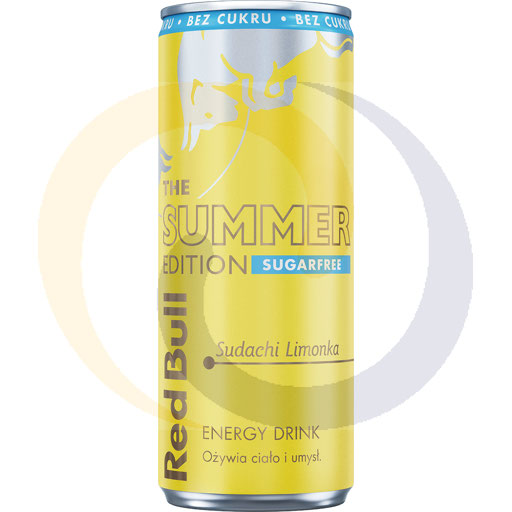 [11151100RED] Red Bull Energie Drink Sudachi Limoen 0,25l