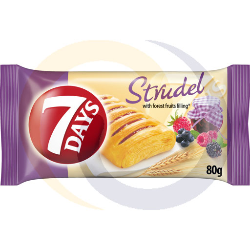 [65640100MCH] Лесной ягодный штрудель 80г/20шт Mondelez