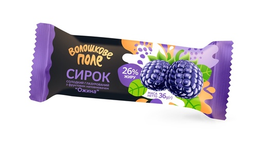 [18424] Сырный батончик с ежевичной начинкой